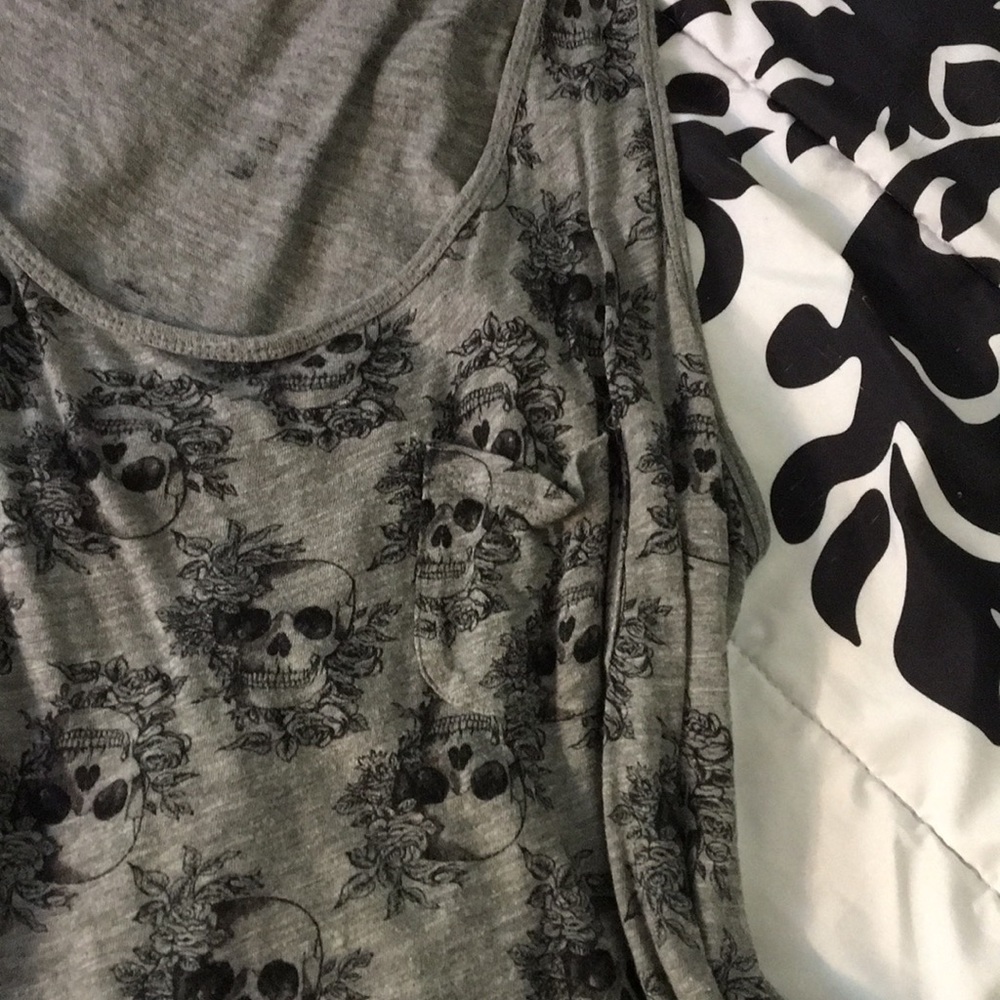 Torrid Skull Tank Size 3